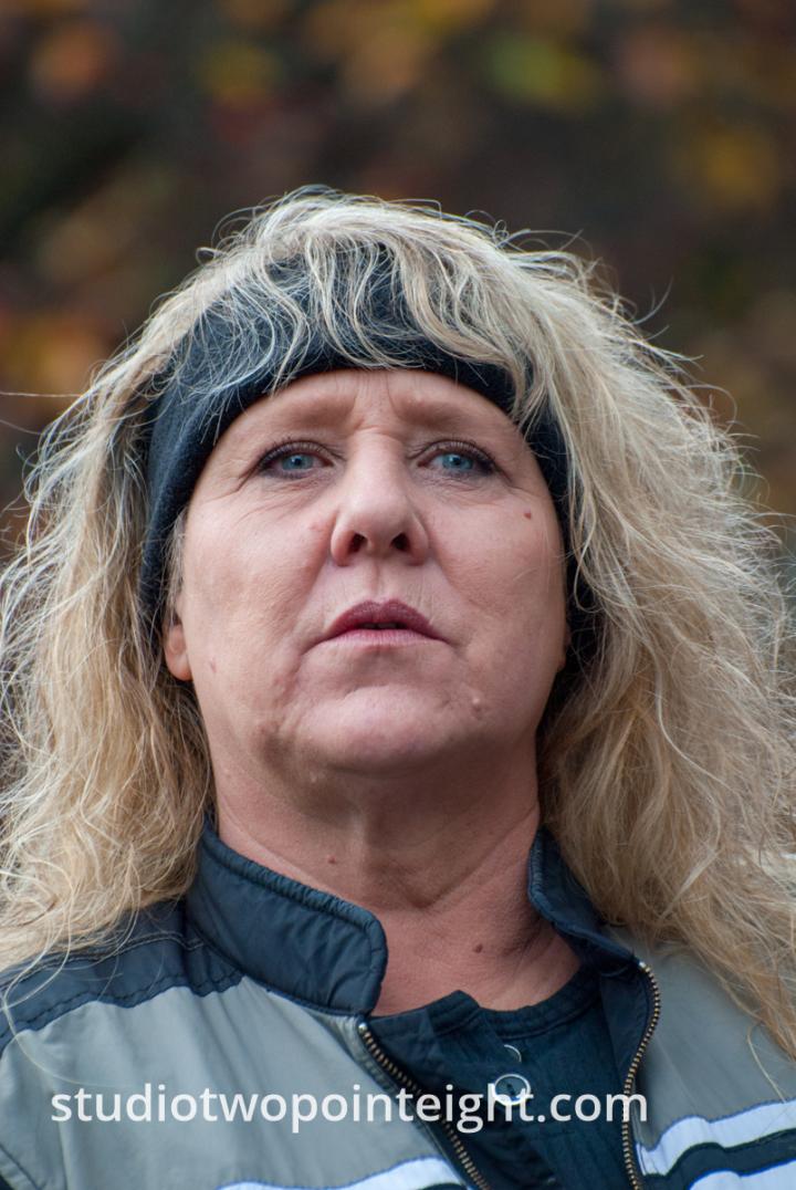 Seattle, Liberty or Death 2 Rally, December 1, 2018, Portrait of a Woman Attendee