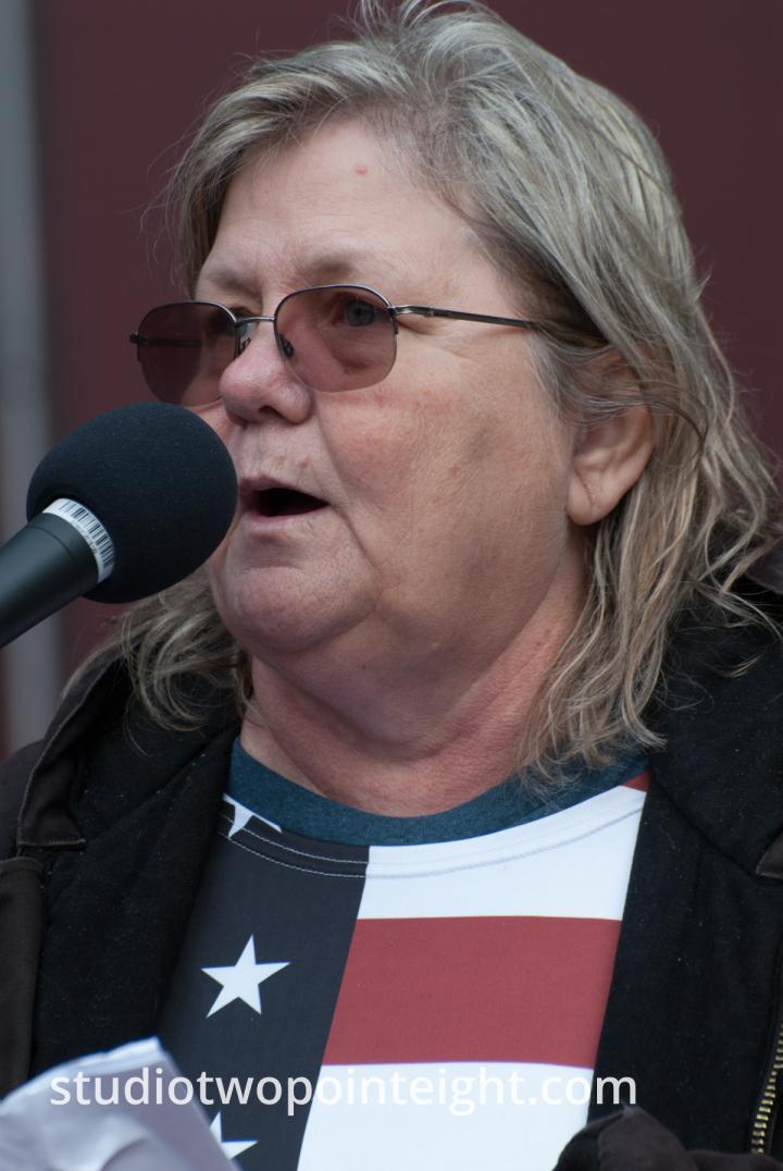 Seattle, Liberty or Death 2 Rally, December 1, 2018, Shari Dovale Speaking