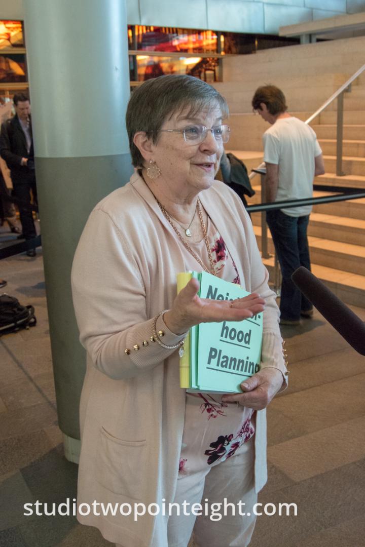 Seattle City Council Meeting, March 18, 2019, Before the Hearing a Resident Expresses Her Opposition