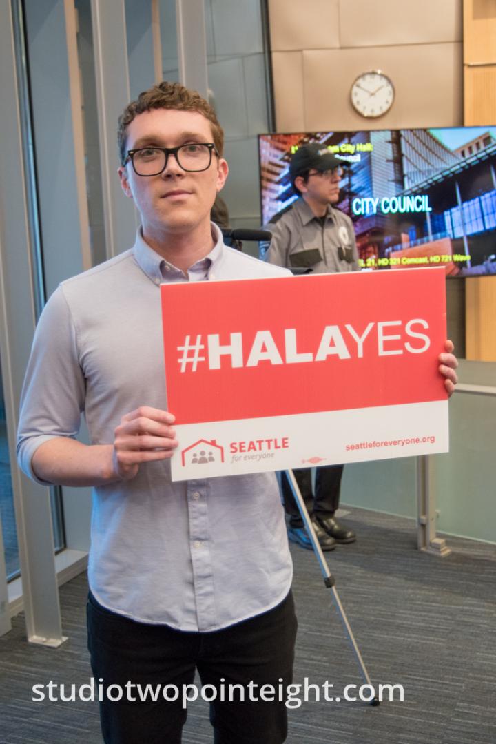 Seattle City Council, March 18, 2019, Resident Supports MHA Ordinance