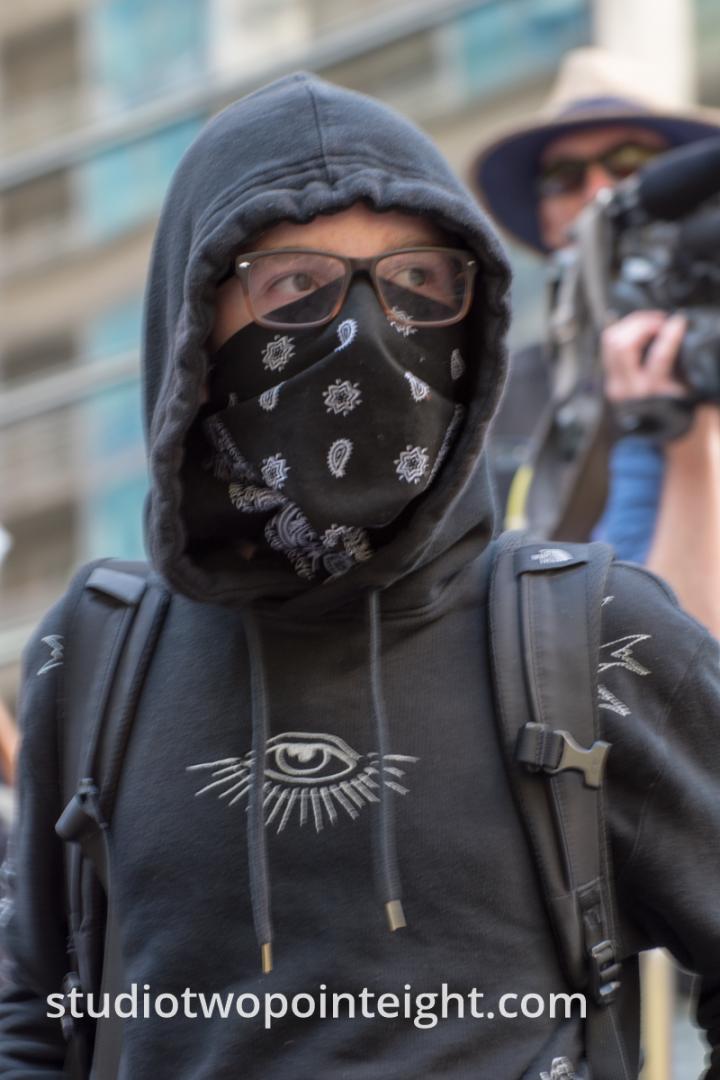 Seattle May 1, 2019 May Day Immigration Rally Antifa Black Bloc Terrorist Event Crashers