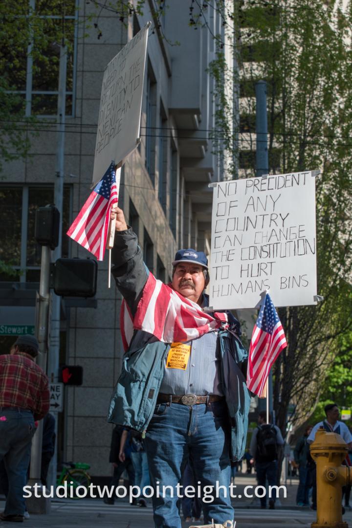 Seattle May 1, 2019 May Day Immigration Rally Mass Gallery, Over One Hundred Tall Photos