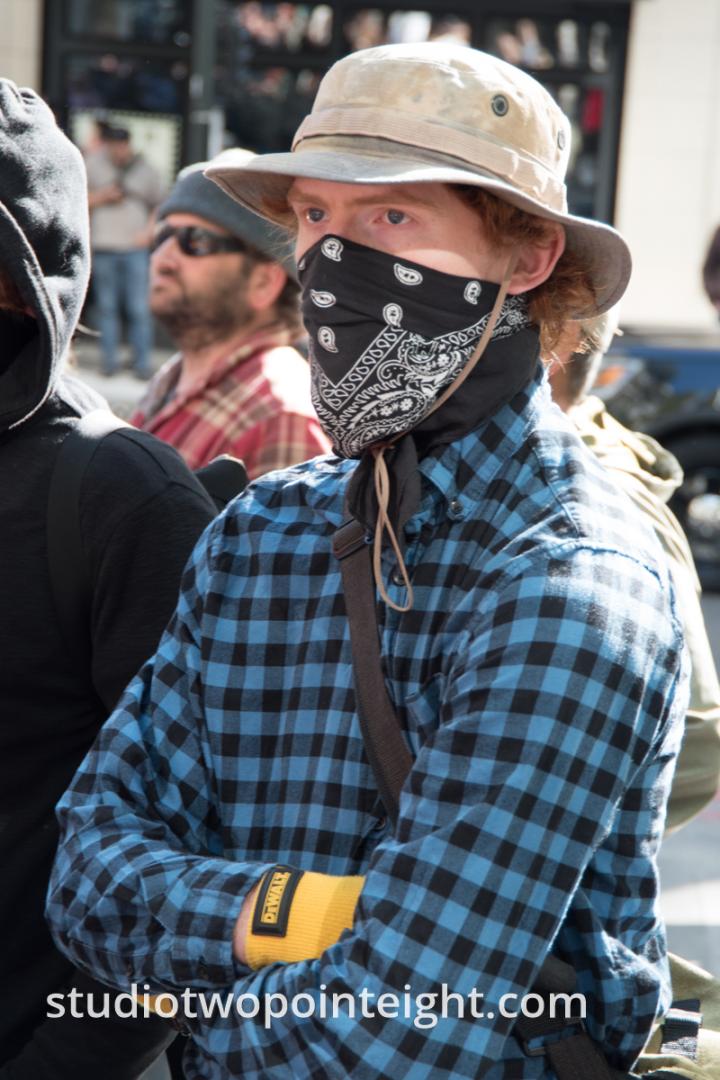 Seattle May 1, 2019 May Day Immigration Rally Antifa Black Bloc Terrorist Event Crashers