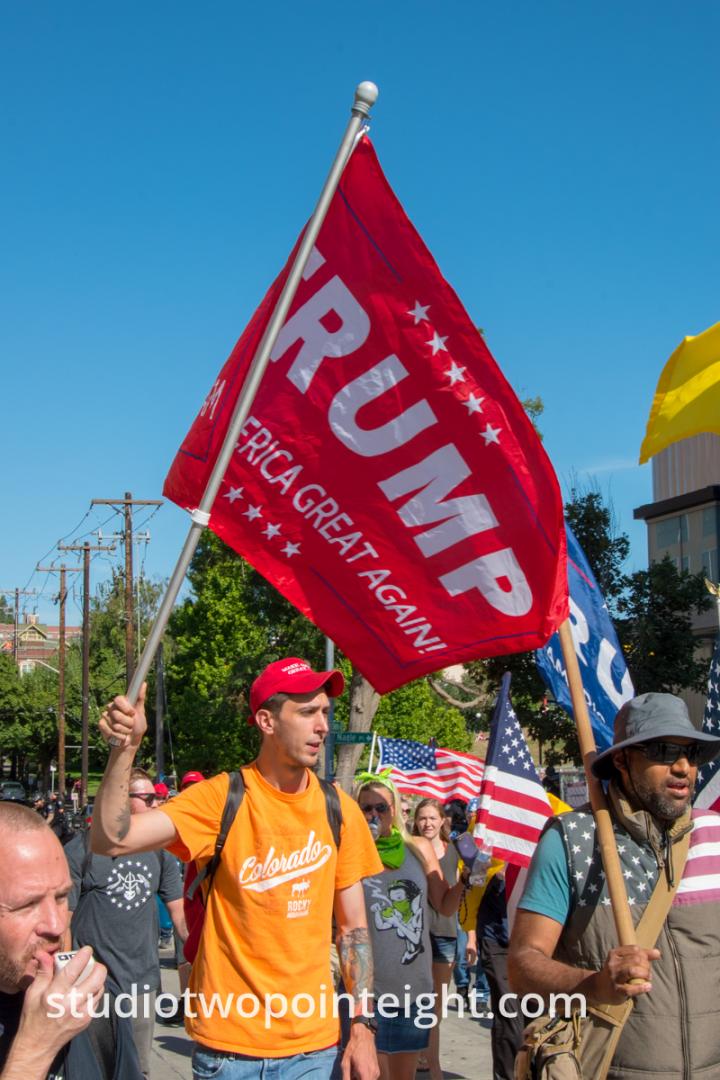 Studio 2.8, Political Conservatives Marched Through Seattle's Capitol Hill Neighborhood