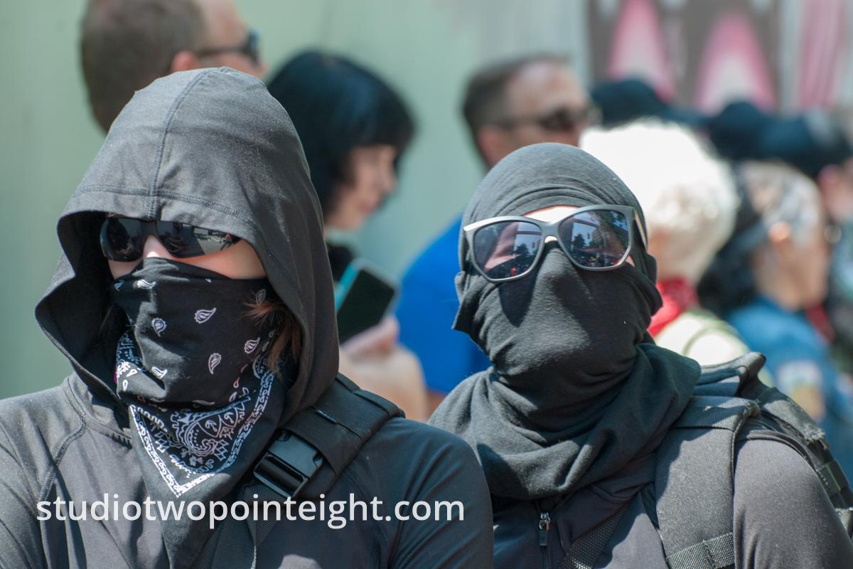 Seattle Liberty or Death Political Rally Black Bloc Terrorist MugShots
