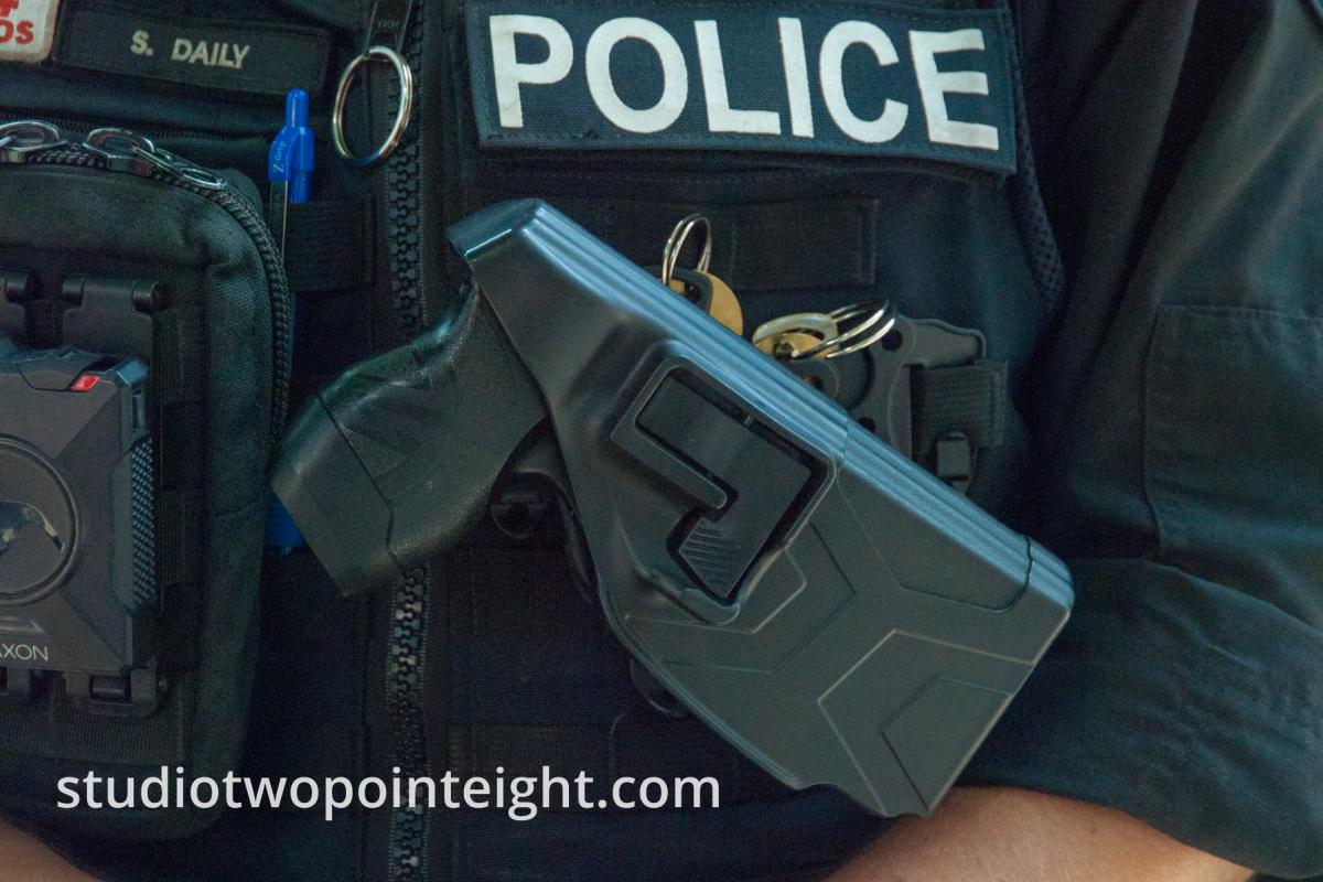 Seattle, Liberty or Death Rally, August 2018, Police Officers