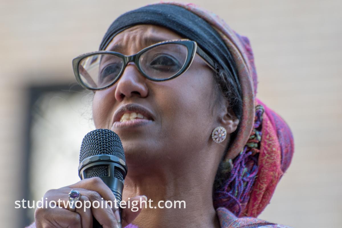 Seattle May 1, 2019 May Day Immigration Rally, Speakers At The Federal Courthouse