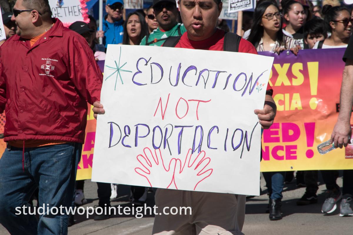 Seattle MayDay 2019 Immigration Politics Rally -  Education Not Deportation