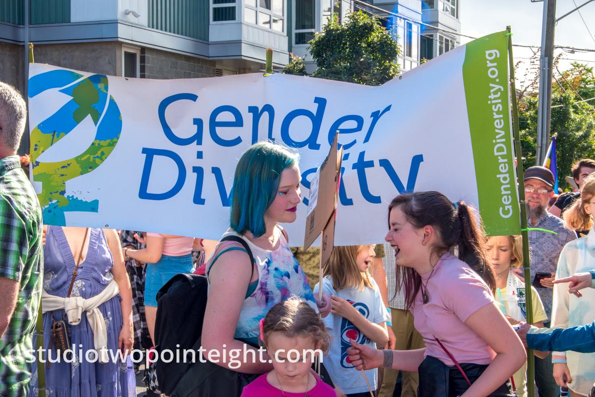 Seattle Trans Pride 2019, Gender Diversity Banner