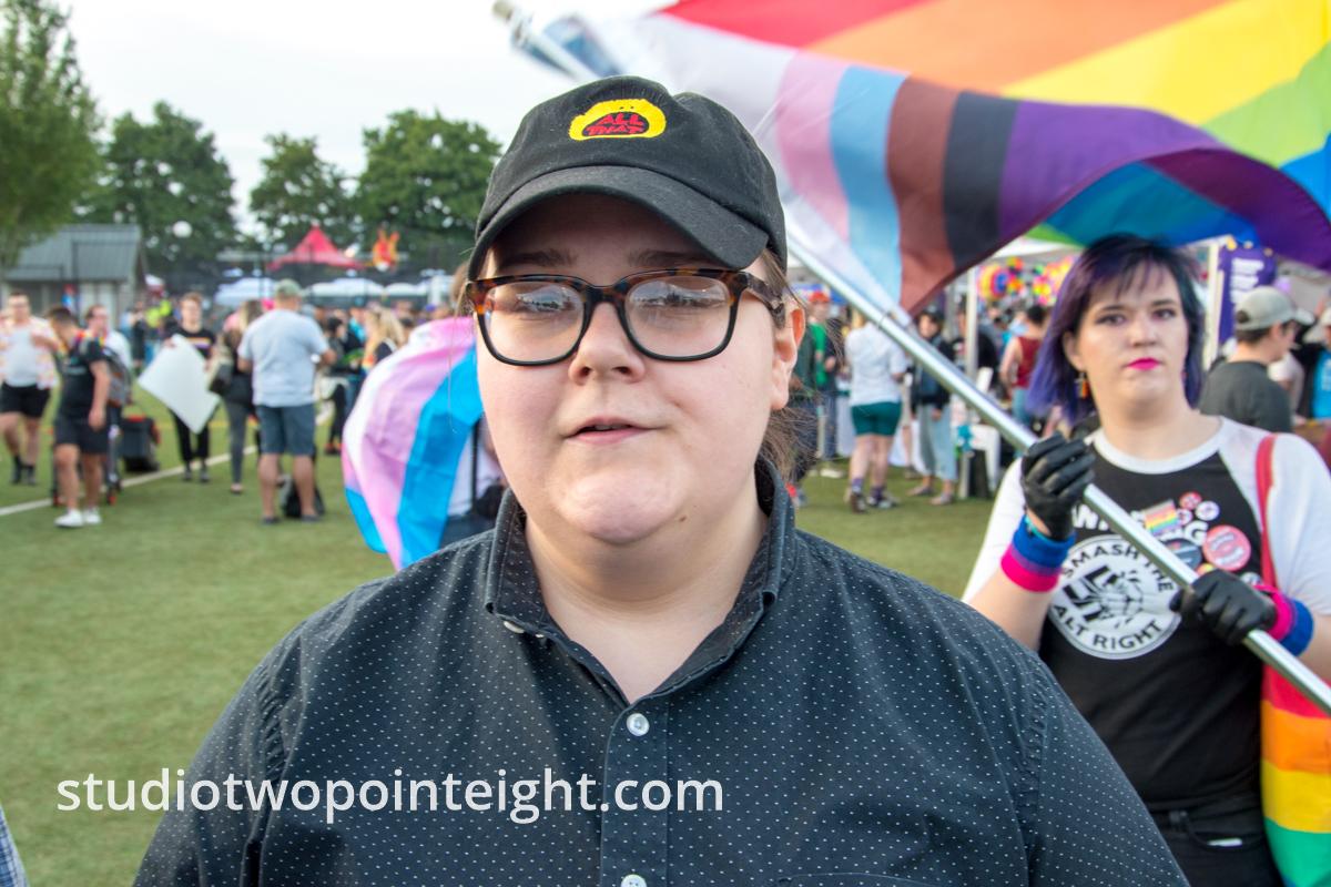 Seattle Trans Pride 2019, Vigilante Hate Mob, Gender Justice League Staff Falsely Accused LGBTQ Photographer of Color of Being Racist Patriot Prayer Member