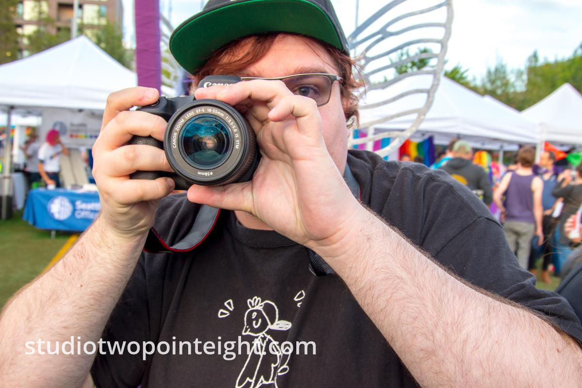 Seattle Trans Pride 2019, White Vigilante Hate Mob Participant Falsely Accuses Photographer of Being A Racist