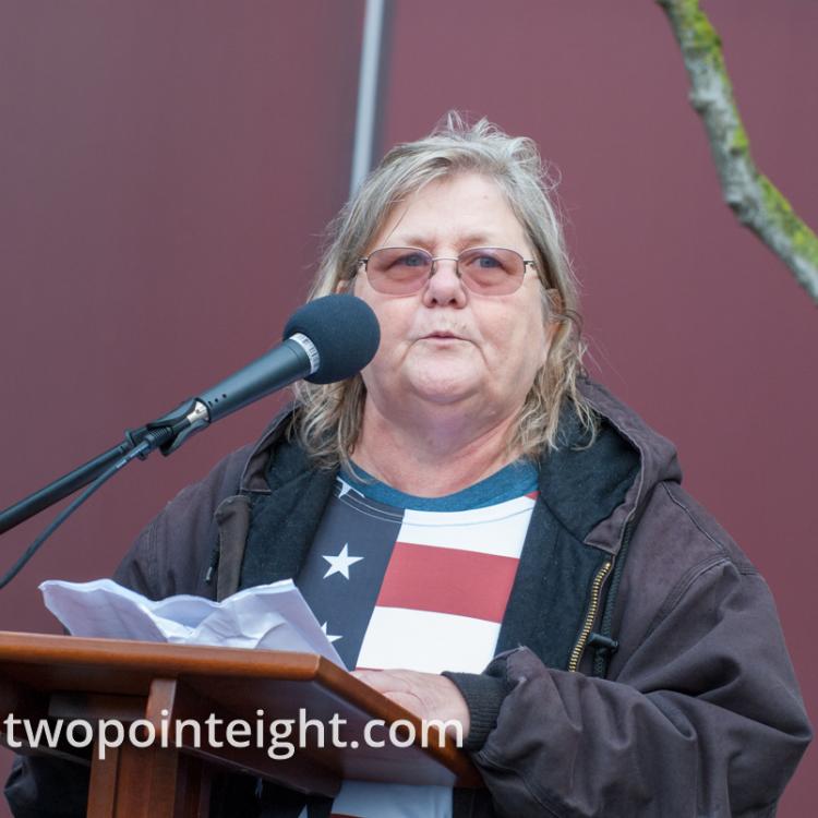Seattle, Liberty or Death 2 Rally, Speaker Shari Dovale