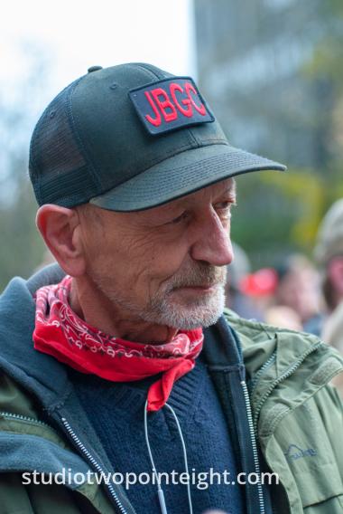 Seattle, Liberty or Death 2 Rally, December 1, 2018, John Brown Gun Club Member Will Van Spronsen, Now Deceased