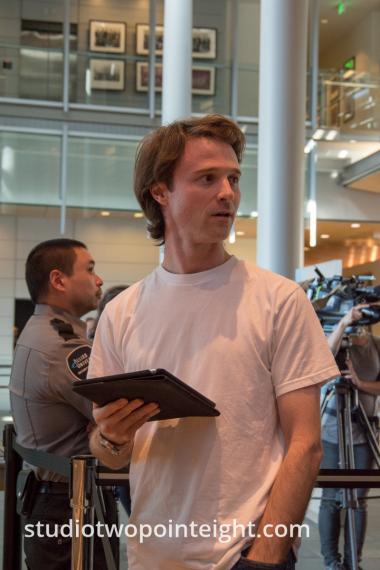 Seattle City Council, March 18, 2019, Resident Prepares His Speaking Notes Supporting The MHA Ordinance