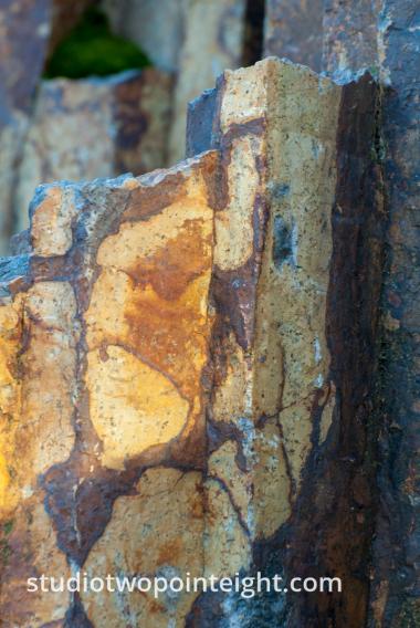 An Igneous Abstraction, Sienna In Sunshine