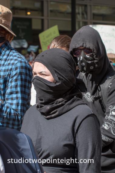 Seattle May 1, 2019 May Day Immigration Rally Antifa Black Bloc Terrorist Event Crashers