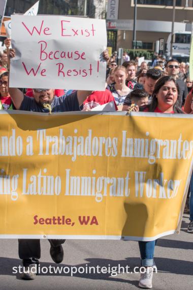 Seattle May 1, 2019 May Day Immigration Rally Mass Gallery, Over One Hundred Tall Photos